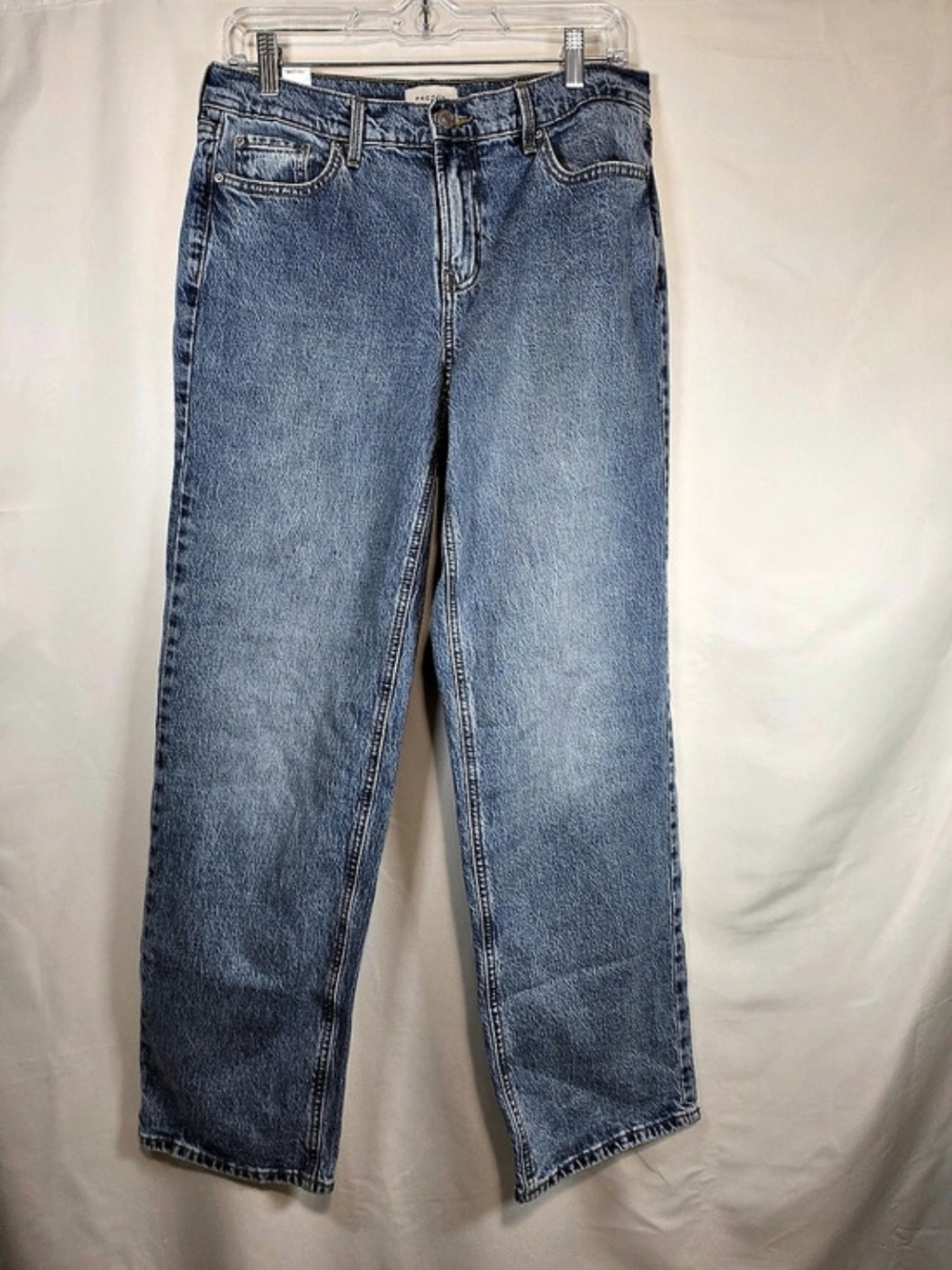 Pacsun Jordyn Low Rise Straight Jeans Blue Waist 26 Denim Streetwear Casual
